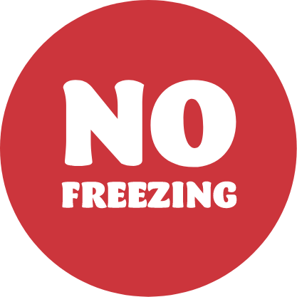 No freezing