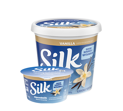 Silk Vanilla Almond Dairy Free Yogurt Alternative
