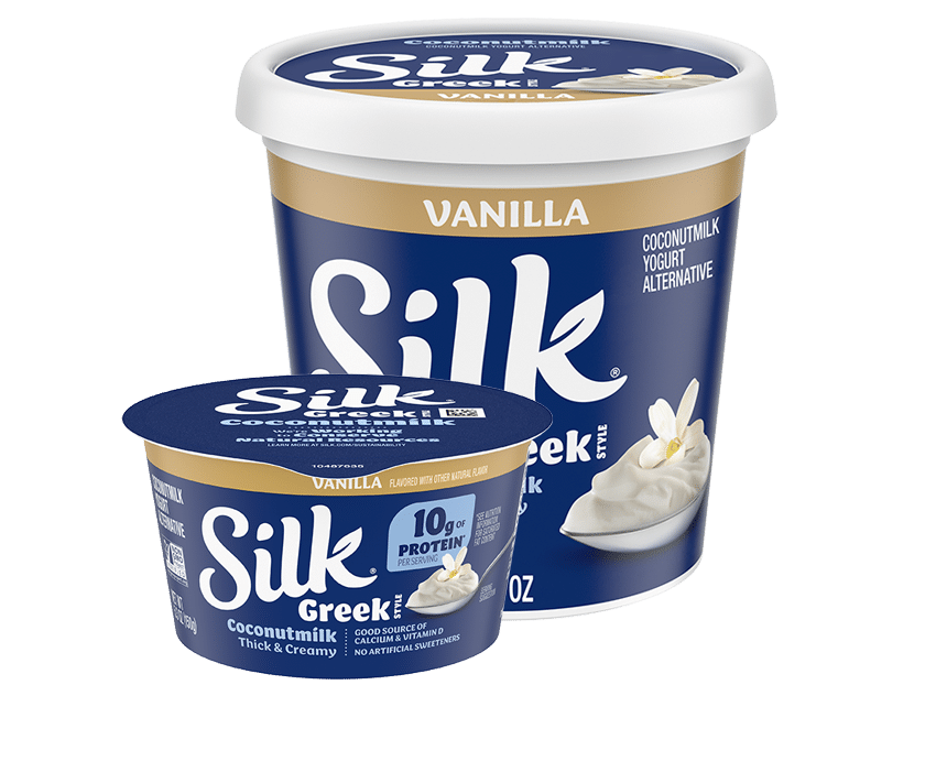 Silk Vanilla Greek Style Yogurt Alternative