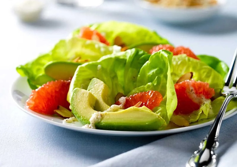 photo of Avocado-Grapefruit Salad With Creamy Onion Dressing