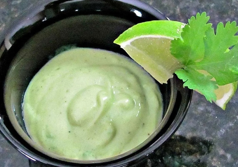 photo of Creamy Vegan Avocado Salad Dressing