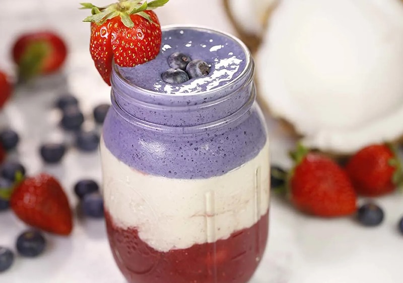 photo of Red, White and Blue Smoothie
