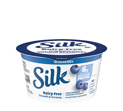 Silk Blueberry Soy Dairy Free Yogurt Alternative