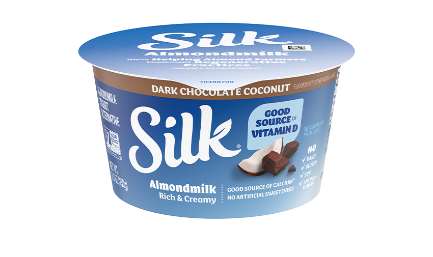 Silk Dark Chocolate Coconut Dairy Free Yogurt Alternative