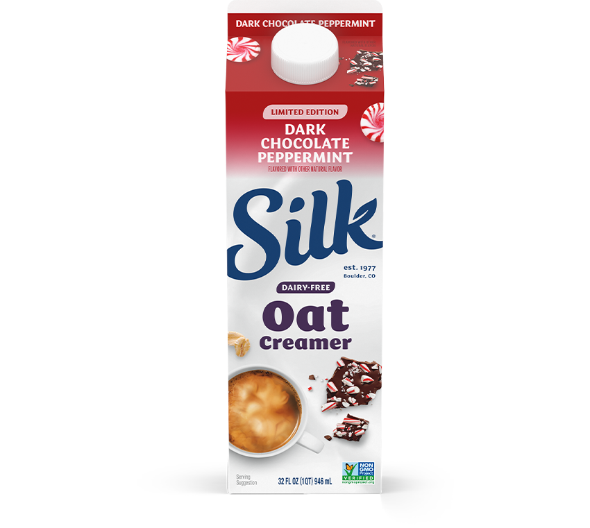 Silk Dark Chocolate Peppermint Oat Creamer