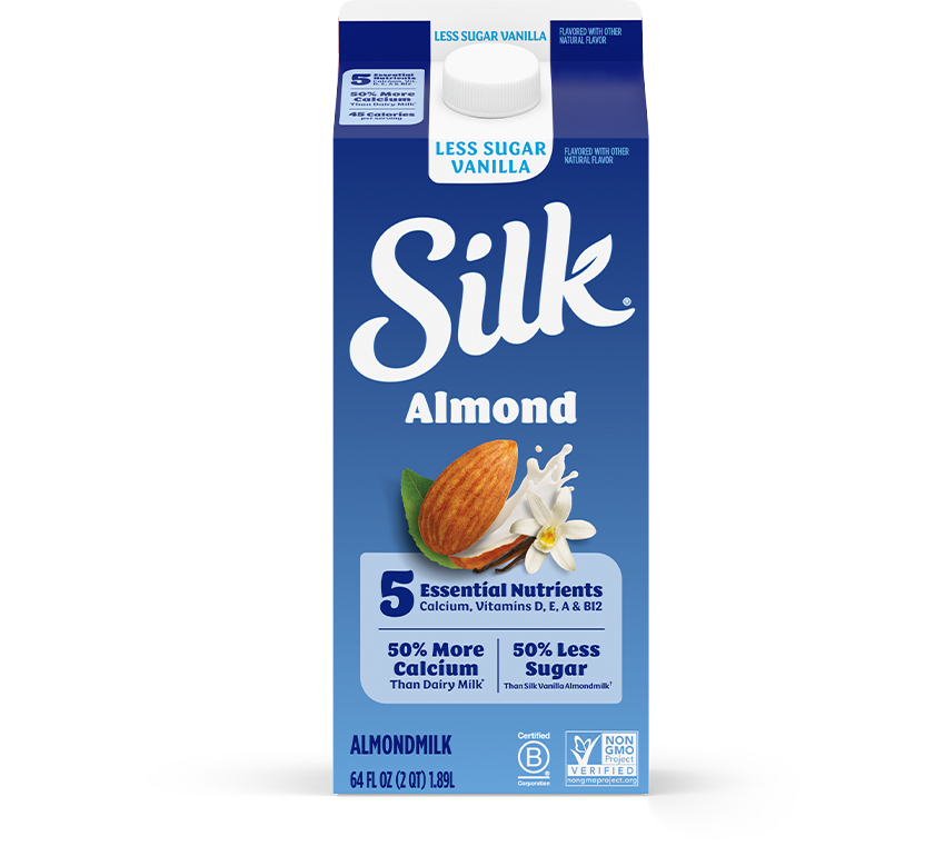 Silk Less Sugar Vanilla Almondmilk