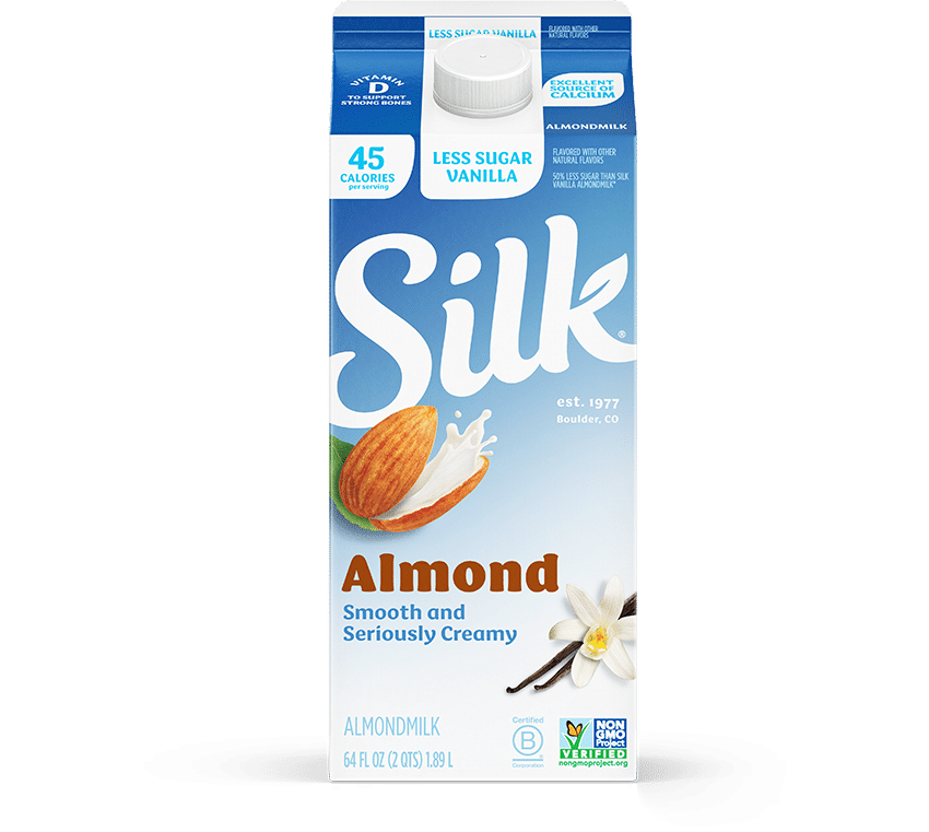 Silk Less Sugar Vanilla Almondmilk