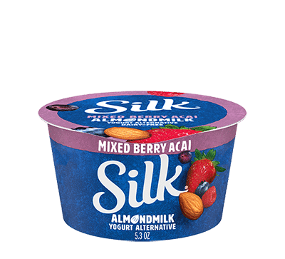 Silk Mixed Berry Acai Almond Dairy Free Yogurt Alternative