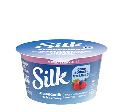 Silk Mixed Berry Acai Almond Dairy Free Yogurt Alternative