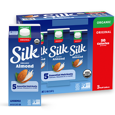 Silk Original Organic Almondmilk Silk Original Organic Almondmilk