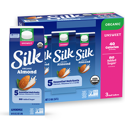 Silk Unsweet Organic Almondmilk Silk Unsweet Organic Almondmilk
