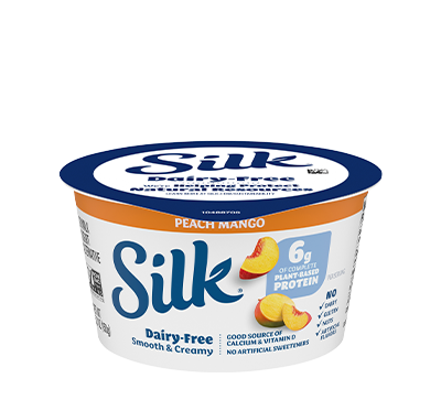 Silk Peach Mango Soy Dairy Free Yogurt Alternative