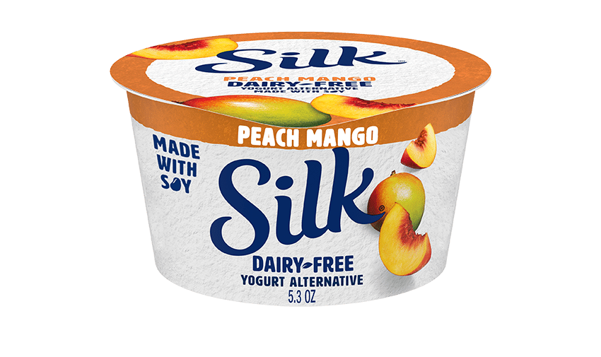 Peach Mango Soy Dairy-Free Yogurt Alternative