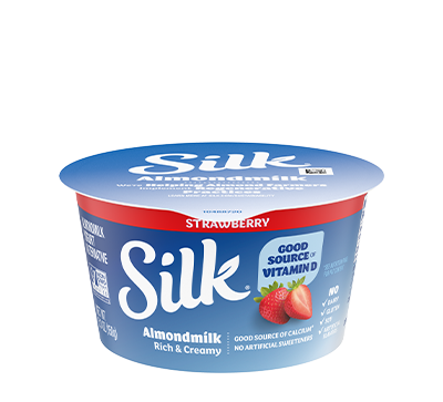 Silk Strawberry Almond Dairy Free Yogurt Alternative