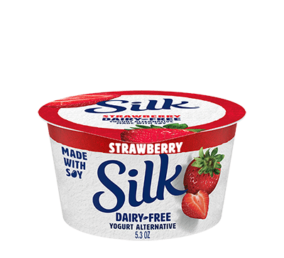 Silk Strawberry Soy Dairy Free Yogurt Alternative