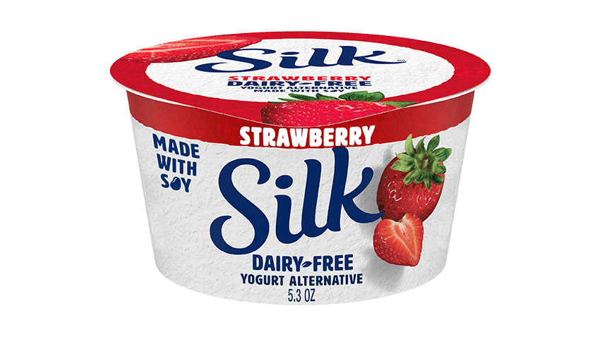 Silk Strawberry Soy Dairy Free Yogurt Alternative
