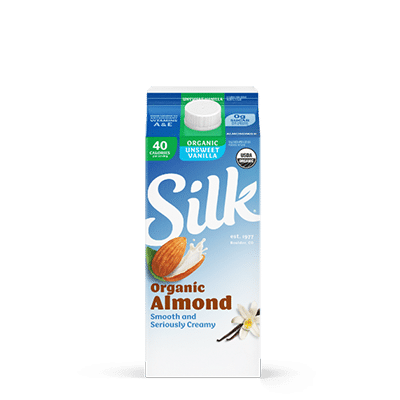 Silk Unsweet Vanilla Organic Almondmilk