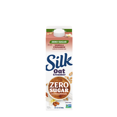 Silk Zero Sugar Vanilla Cinnamon Oat Creamer